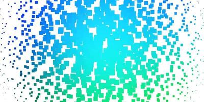 Light Blue, Green vector background with rectangles