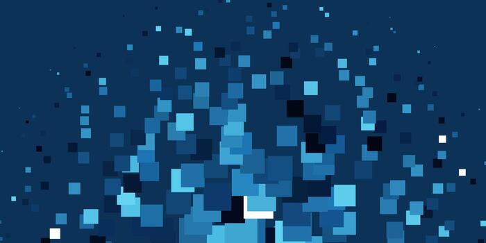 Light BLUE vector texture in rectangular style