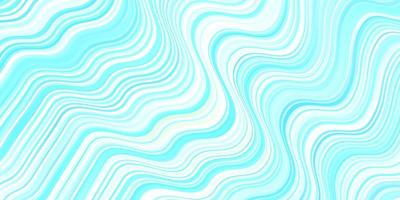 Light BLUE vector pattern with wry lines