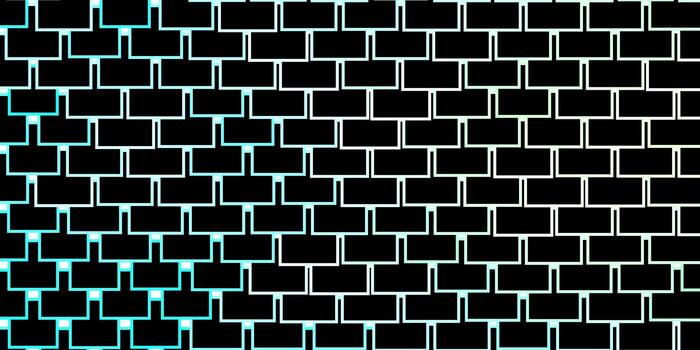 fondo de vector azul claro con rectángulos