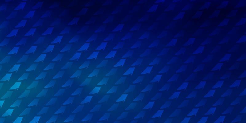 Dark BLUE vector background in polygonal style