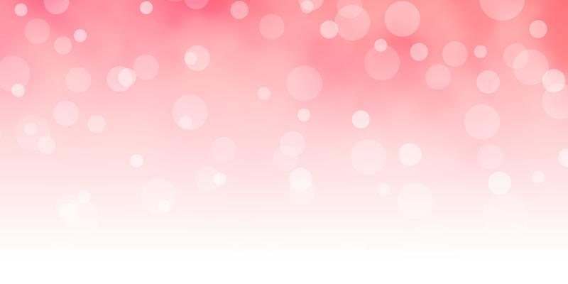 Light Red vector pattern with circles.