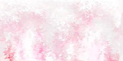 Light red vector abstract triangle background.