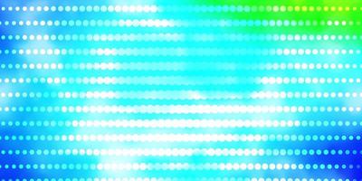 Light Blue, Green vector backdrop with circles