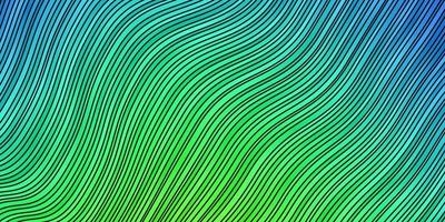 Light Blue, Green vector background with lines