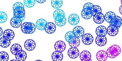 Light Pink, Blue vector backdrop with dots