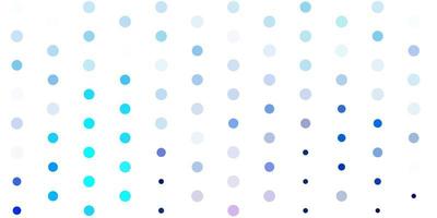 Light pink, blue vector background with bubbles