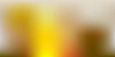 Dark Green, Yellow vector gradient blur layout.