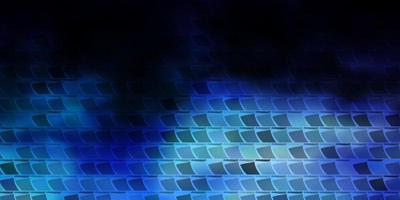 Dark BLUE vector background in polygonal style