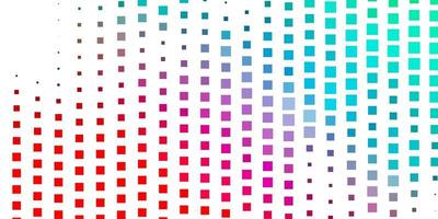 Light Green, Red vector layout with lines, rectangles.