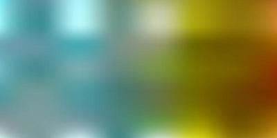 Light blue, yellow vector gradient blur layout.