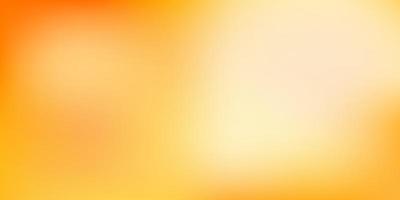 Light Orange vector gradient blur template.