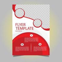 Business Advertisement Flyer Template Design vector