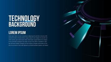 Abstract technology background Hi-tech communication vector