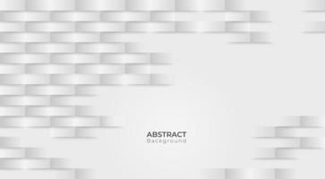 Abstract, 3D, modern white and grey pattern background with cubes