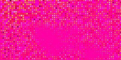 Light Multicolor vector background with spots.