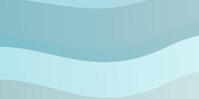 Light BLUE vector background with bent lines.