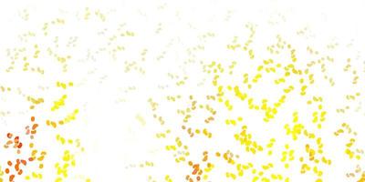 Light orange vector pattern with abstract shapes.