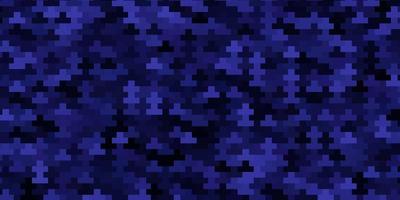 Dark Purple vector pattern in square style.