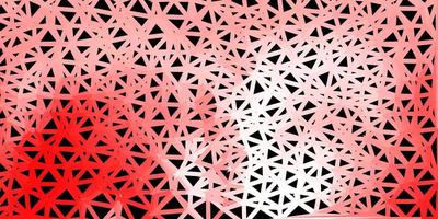 Light red vector geometric polygonal layout.