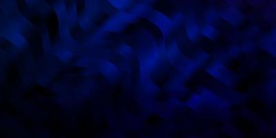 Dark BLUE vector template with curves.