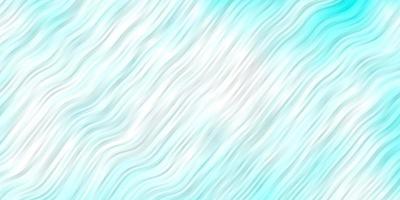 Light BLUE vector background with bent lines.