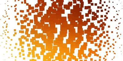 Light Orange vector template with rectangles.