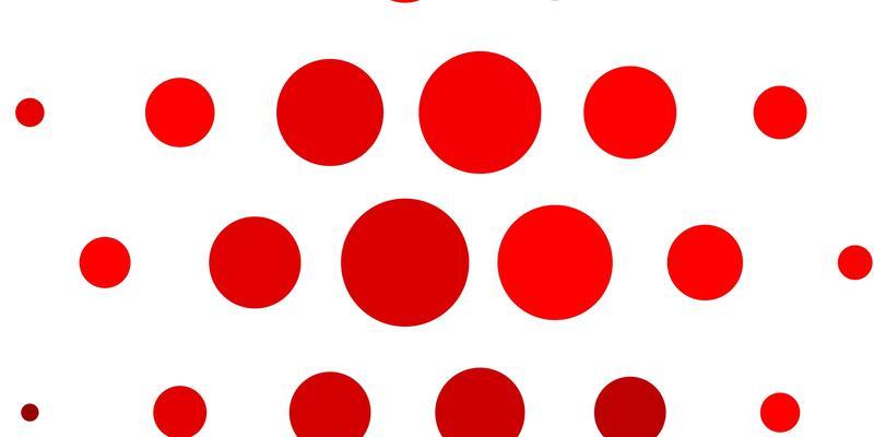 Light Red vector texture with disks.