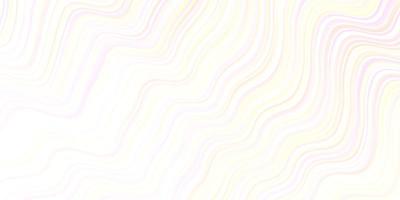 Light Orange vector background with wry lines.