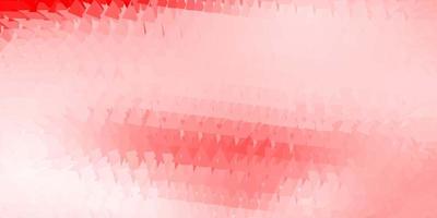 Light red vector geometric polygonal layout.