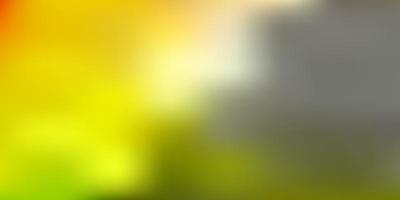 Light green, red vector gradient blur backdrop.