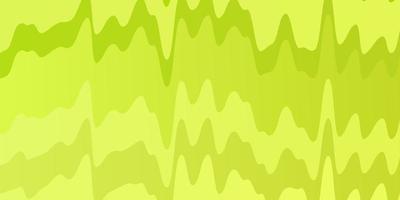 Light Green, Yellow vector background with wry lines.