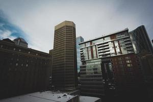 edificios en calgary, canadá foto