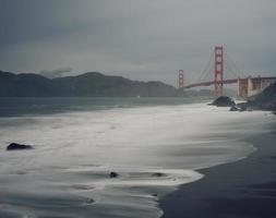 Long-exposure of the Golden Gate Bridge photo