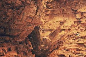 Brown rock formation during the day photo