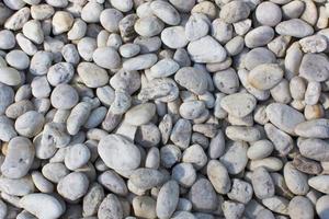 White pebble texture photo