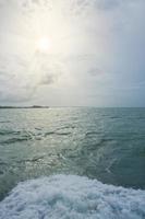 The sea at Koh Chang in Thailand photo
