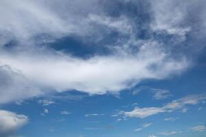 nubes en el cielo foto