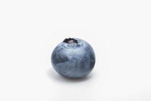 Blueberry on white background