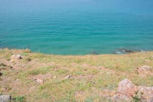 Scenic view of the sea in summer photo