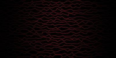 Dark Red vector template with lines.