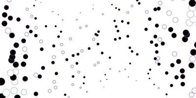 Dark Pink, Blue vector background with bubbles.