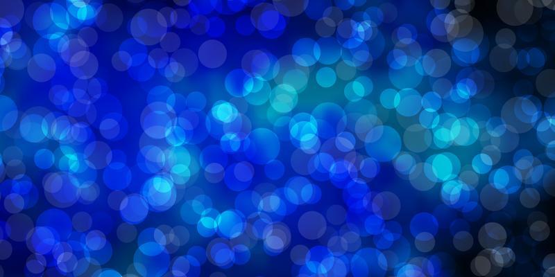 Dark BLUE vector layout with circles.