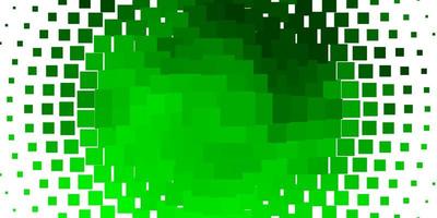 Light Green vector layout with lines, rectangles.