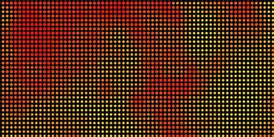 Light Orange vector backdrop with circles