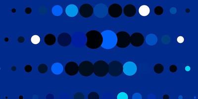 Dark BLUE vector layout with circles.