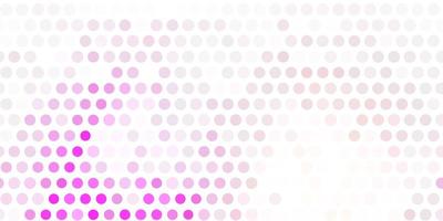 Light pink vector layout with circle shapes.