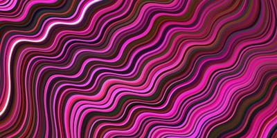 Dark Pink vector pattern with lines.