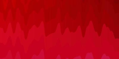 Light Red vector texture with curves.