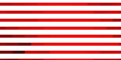 Light Red vector pattern with lines.